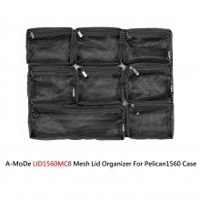 LID1560MC8 Removable design Mesh Lid Organizer for Pelican1560